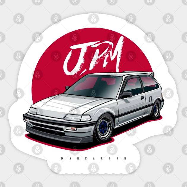 Civic EF Sticker by Markaryan